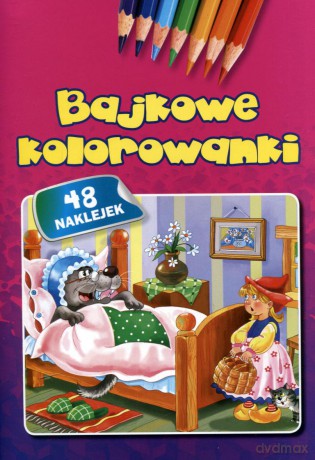 Bajkowe kolorowanki [KSIĄŻKA]