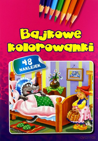 Bajkowe kolorowanki [KSIĄŻKA]