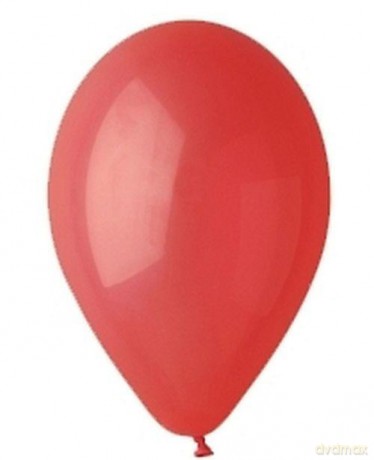 Balon G110 pastel 12" - czerwony 100 sztuk