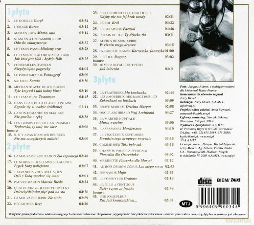 45 x Georges Brassens [3CD]