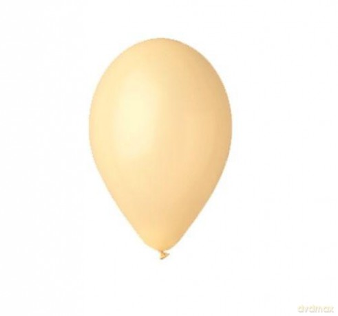 Balon pastelowy Kość słoniowa