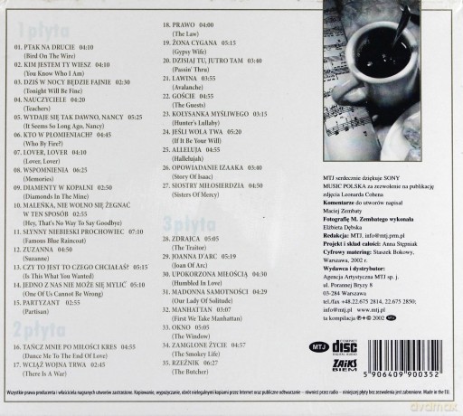 Maciej Zembaty: 35x Cohen śpiewa Zembaty [3CD]
