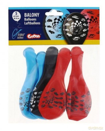 Balon premium Samochód 5 sztuk