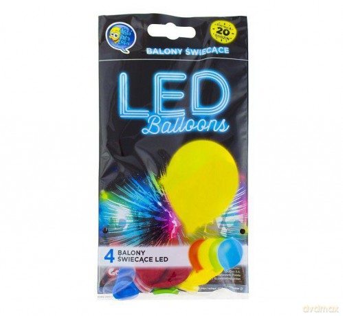 Balony świecące LED