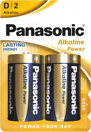 Bateria Panasonic LR20 1,5V 2 sztuki