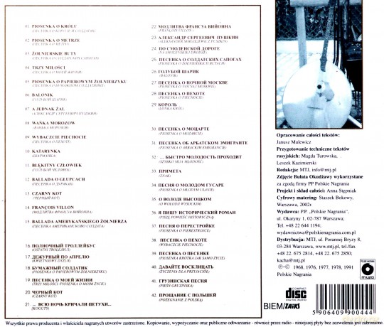 Bułat Okudżawa: 42x Bułat Okudżawa [3CD]