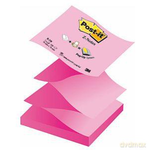 Bloczek samoprzylepny Post-it 76x76 mm Z-Notes różowy