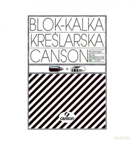 Blok kalka kreślarska A4/30 arkuszy