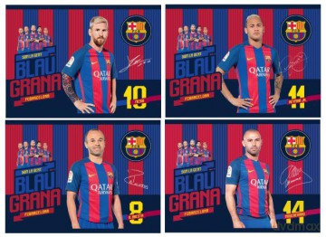 Blok rysunkowy A4 FC Barcelona