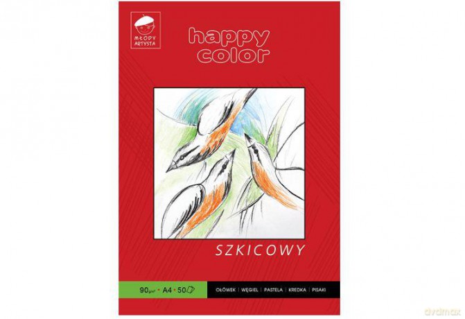 Blok szkicowy A4 Młody artysta