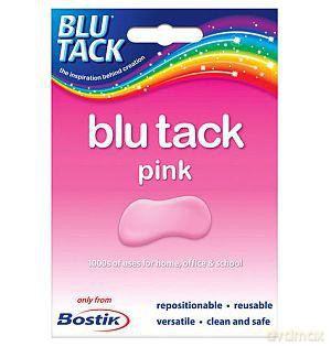 Blu tack masa klejąca różowa
