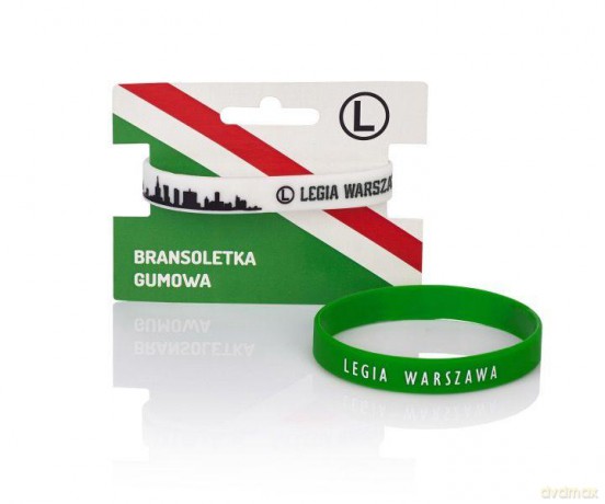 Bransoletka gumowa LG-06 Legia