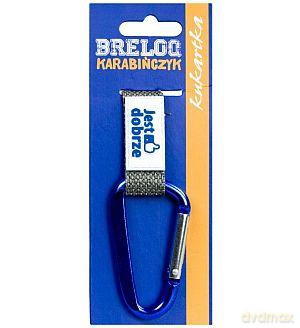 Brelok karabińczyk BR085 Jest dobrze