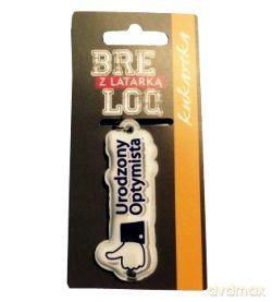 Brelok LED Optymista
