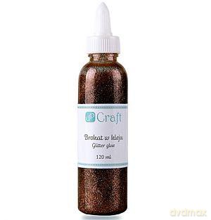 Brokat w kleju 120 ml Copper