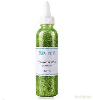Brokat w kleju 120 ml Light Green