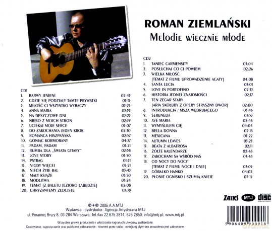 Roman Ziemlański: Melodie Wiecznie Młode [2CD]