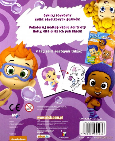 Bubble Guppies. Bąbelkowy świat gupików. Czas na zabawę [KSIĄŻKA]