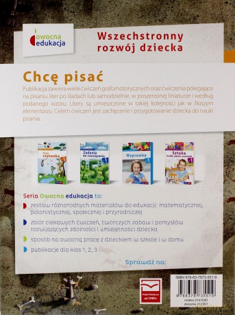 Chcę pisać klasa 1 [KSIĄŻKA]
