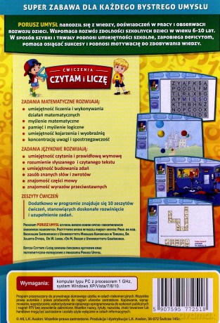 Czytam i liczę Porusz Umysł Plus [GRA PC]