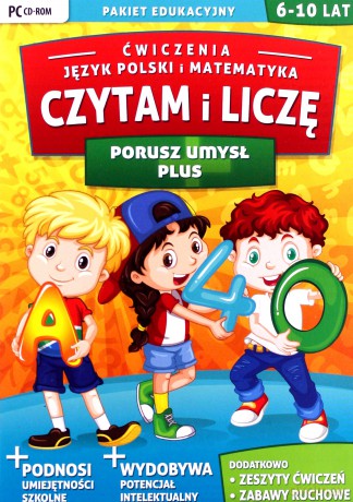 Czytam i liczę Porusz Umysł Plus [GRA PC]