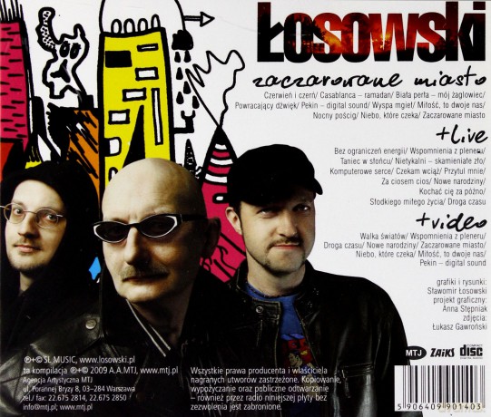 Sławomir Łosowski: Zaczarowane Miasto [BOX] [2CD]+[DVD]