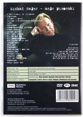 Michał Bajor: Moje piosenki [DVD]