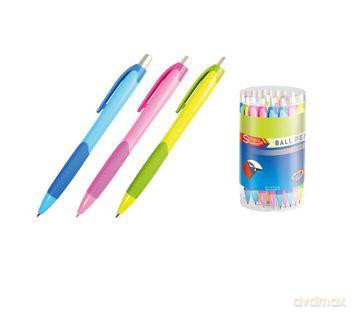 Długopis automatyczny z gripem Pastel