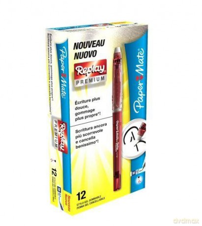 Długopis wymazywalny Replay Premium czerwony