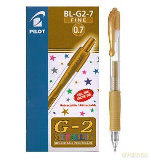 Długopis żelowy G2 Metalic złoty
