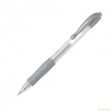 Długopis żelowy G2 Metallic srebrny