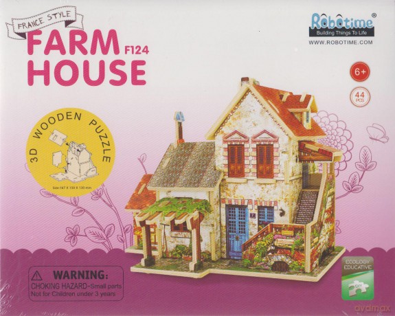 Drewniany dom [PUZZLE]