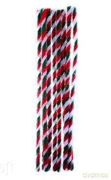 Druciki kreatywne 30 cm trójkolorowe