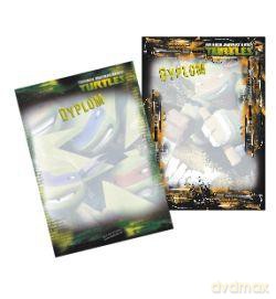 Dyplom A4 Ninja Turtles