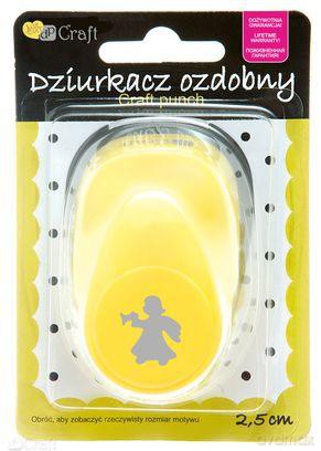 Dziurkacz ozdobny 2,5cm - Aniołek 7