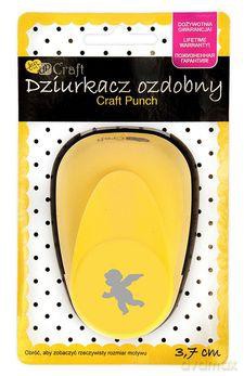 Dziurkacz ozdobny 3,7cm - Aniołek