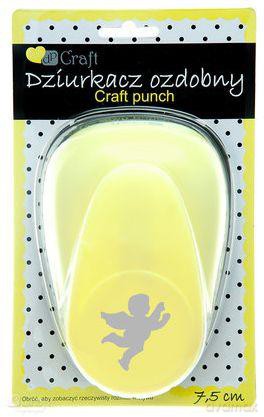Dziurkacz ozdobny 7,5 cm - Aniołek