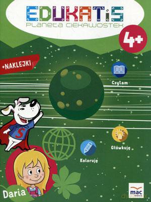 Edukatis Planeta ciekawostek 4+ [KSIĄŻKA]