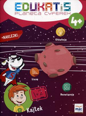 Edukatis planeta cyferek 4+ [KSIĄŻKA]