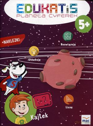 Edukatis Planeta cyferek 5+ [KSIĄŻKA]