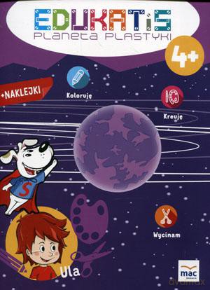 Edukatis planeta plastyki 4+ [KSIĄŻKA]
