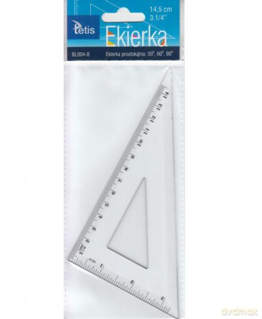 Ekierka prostokątna 14,5 cm