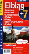 Elbląg. Plan miasta