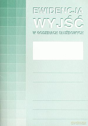 Ewidencja wyjść w godzinach służbowych