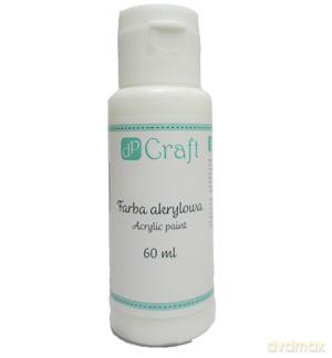 Farba akrylowa 60 ml biała