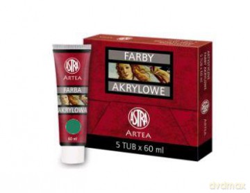 Farba akrylowa 60 ml zieleń ciemna