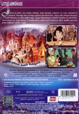 Jakub i księżniczka [DVD]