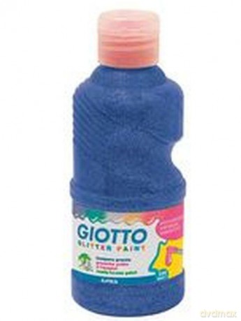 Farba brokatowa Giotto Glitter 250 ml: Cyan