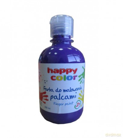 Farba do malowania palcami 300 ml fioletowa