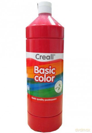 Farba plakatowa 1000 ml ciemnoczerwona